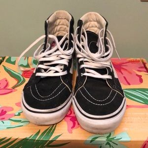 Size 8, Skate Hi Pro’s, Slim, by Vans